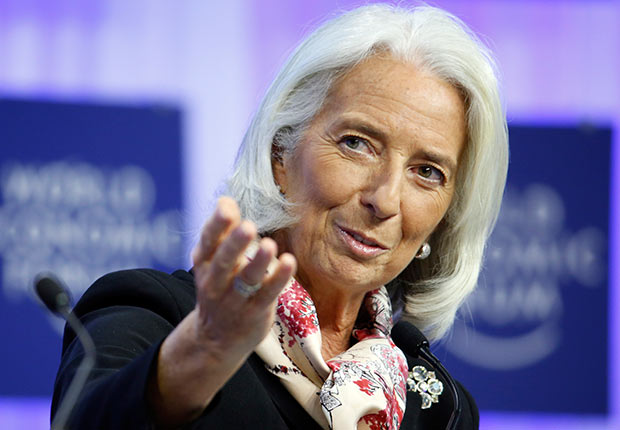 Christine Lagarde, managing director of the International Monetary Fund (IMF)