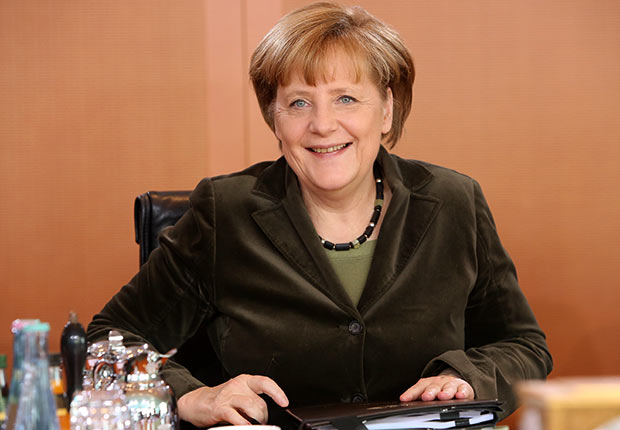 German Chancellor Angela Merkel