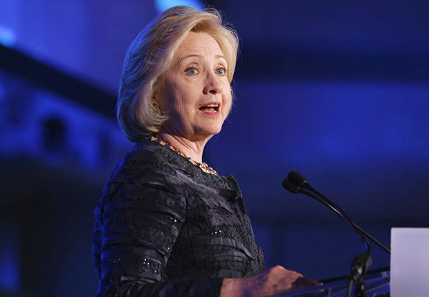 : Former U.S. Secretary of State Hillary Clinton