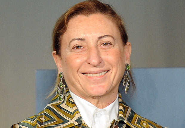 Italian designer Miuccia Prada