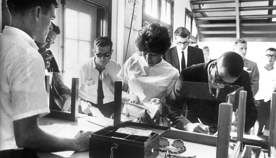 Jóvenes negros ingresan a la universidad - 1963