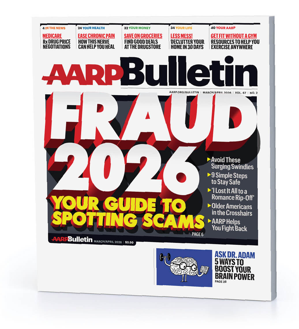 Image of the previous issue of the AARP Bulletin