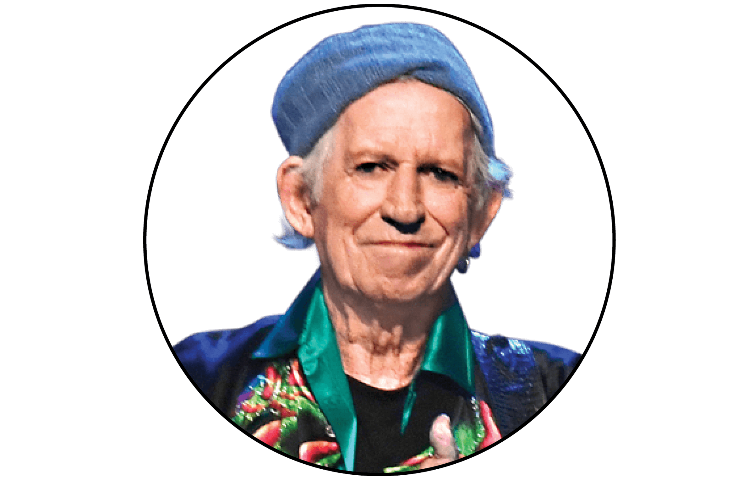 Headshot of Keith Richards