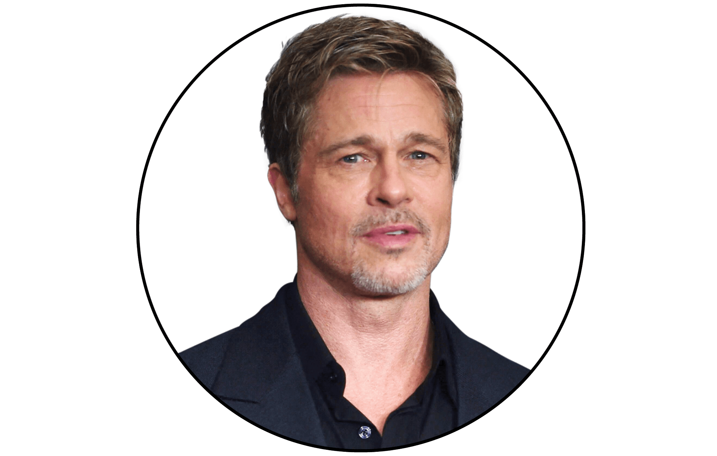 Headshot of Brad Pitt