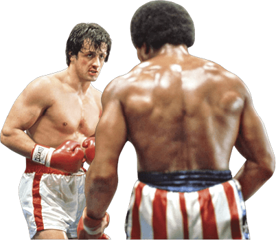 Stallone in Rocky
