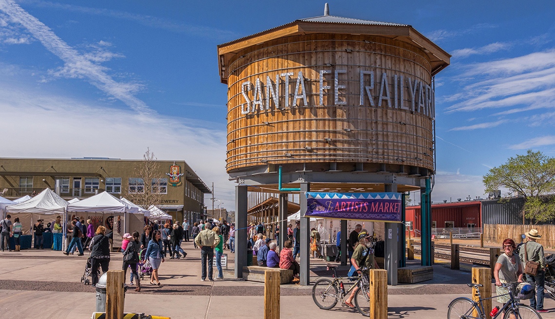 Santa Fe, Nuevo México, Las 10 mejores ciudades para el arte en EE.UU.