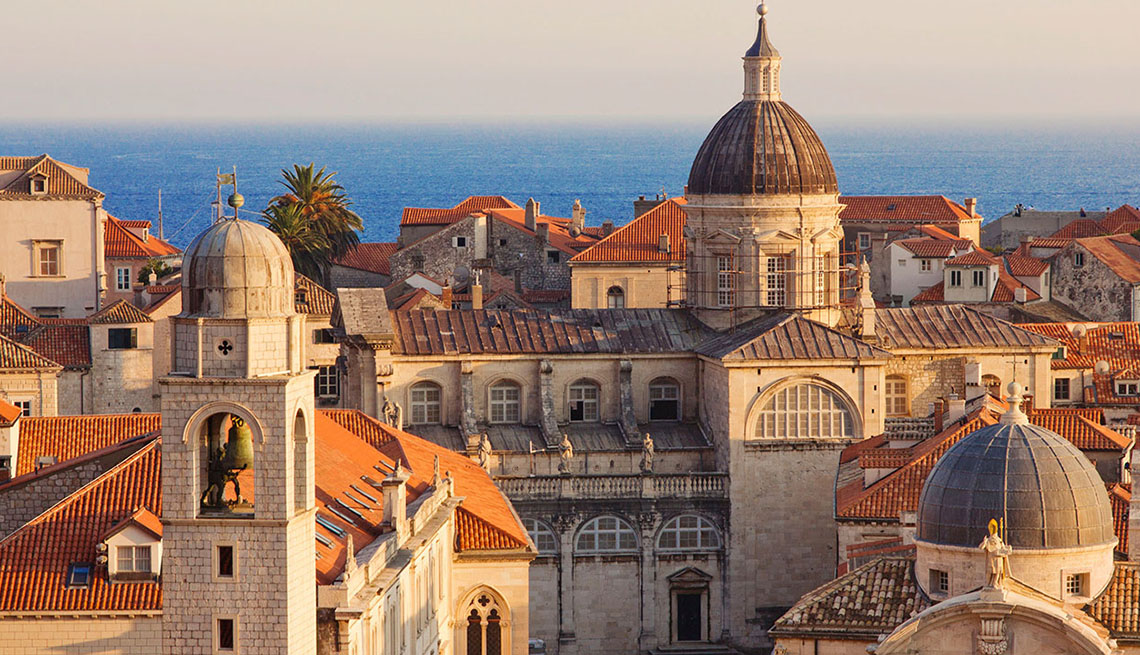 Aerial View Of The Croatia And Ocean In Background, Best Honeymoon Destinations