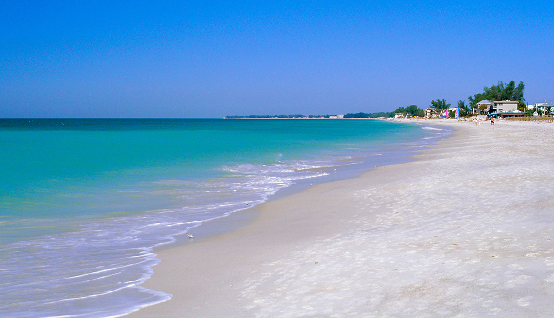The Beach And Ocean At Anna Maria Island In Florida, Second Honeymoon Destinations