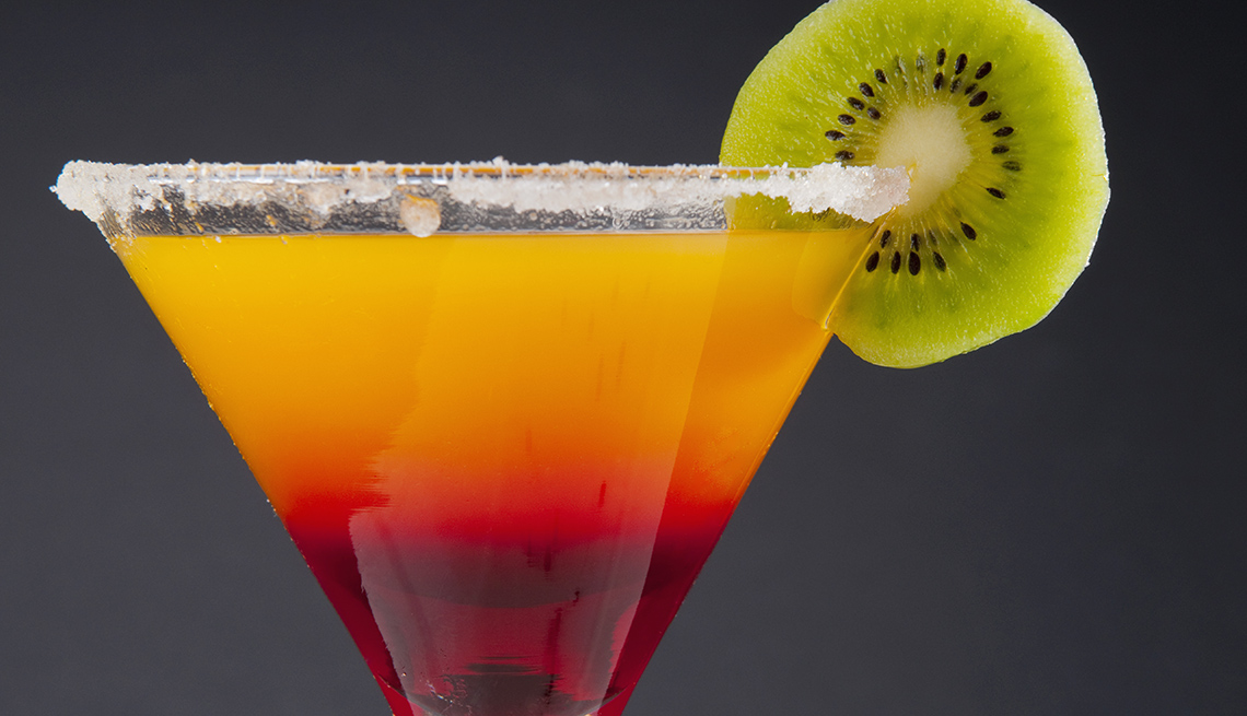 Close Up Of A Cocktail, Foods To Avoid Before Flying