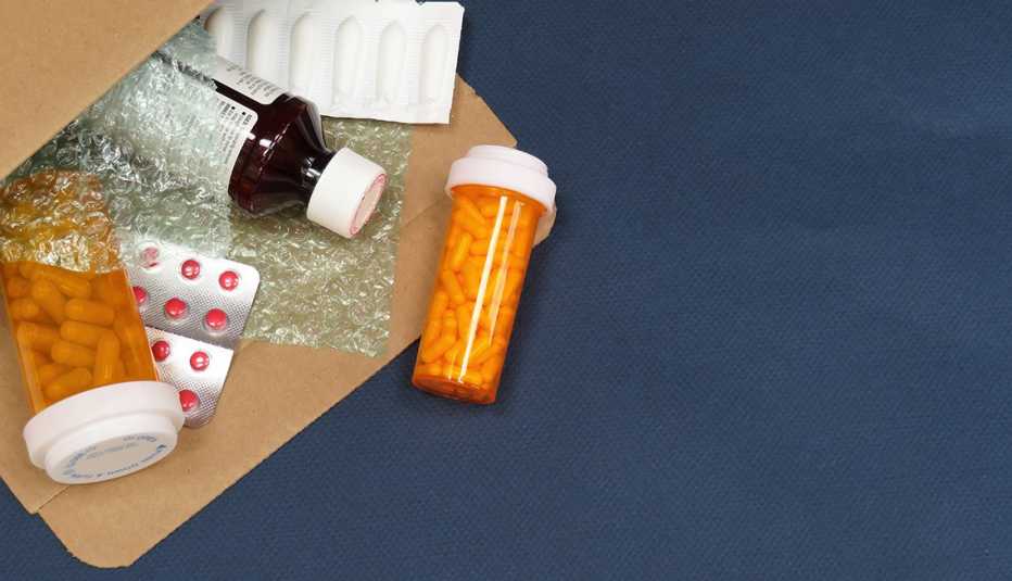 Package delivery of prescription drugs