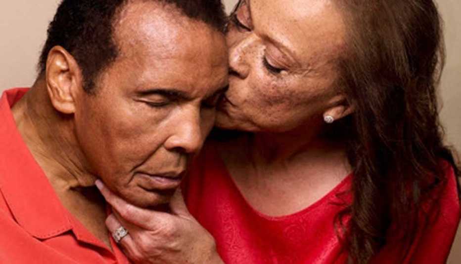Muhammad and Lonnie Ali, caregiving