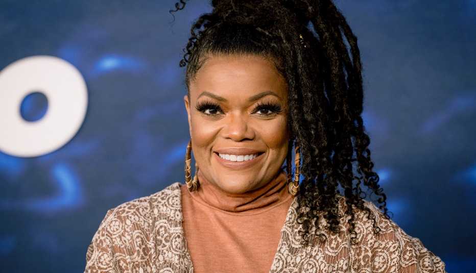 Yvette Nicole Brown attends the 'Ted Lasso' season three premiere.