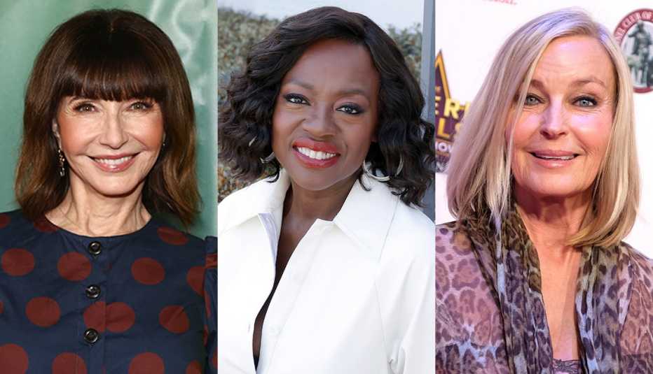 Mary Steenburgen Viola Davis and Bo Derek