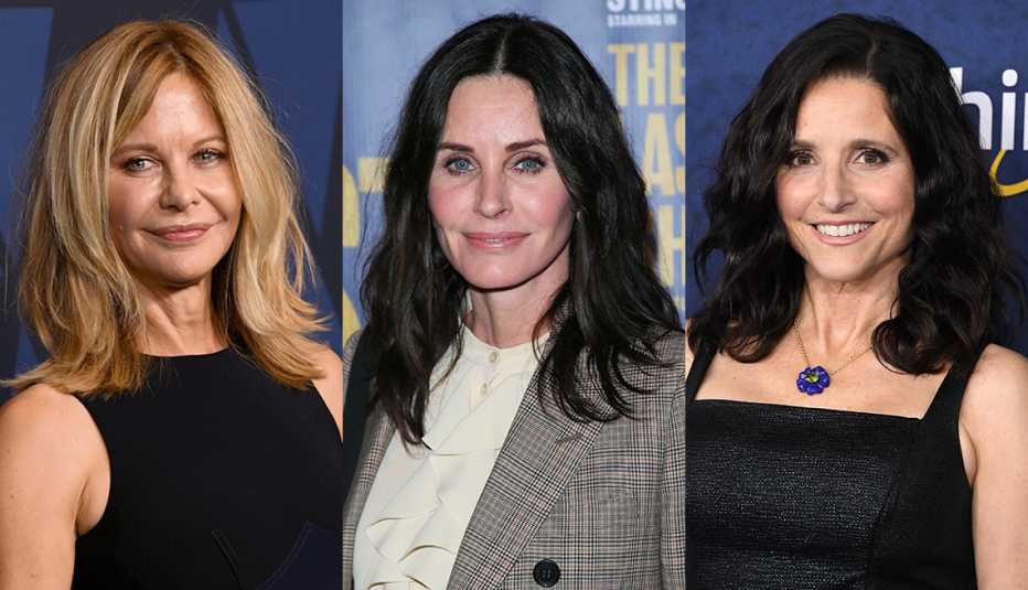 Meg Ryan Courteney Cox and Julia Louis-Dreyfus
