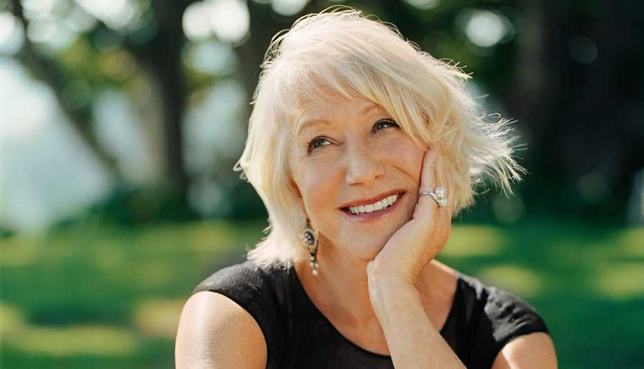 Actress Helen Mirren, Portrait, AARP Interview