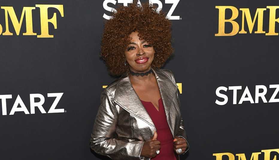 Singer Angie Stone attends STARZ Series BMF World Premiere