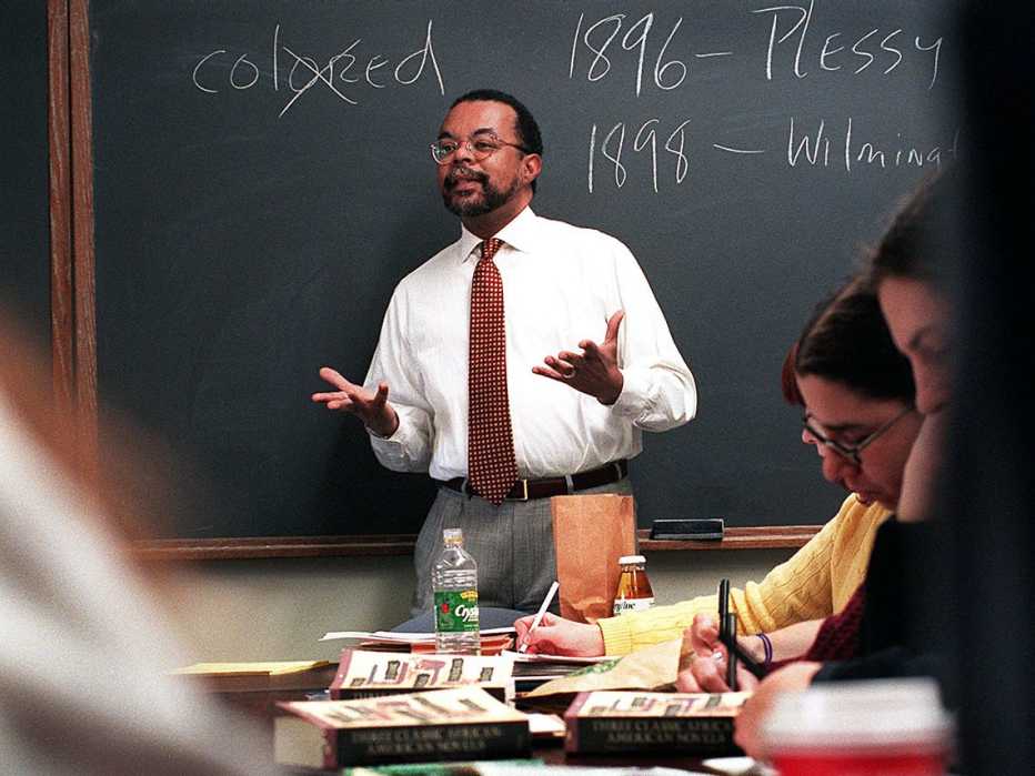 henry louis gates lecturing at harvard
