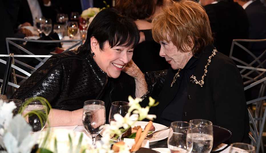 Kathy Bates and Shirley MacLaine