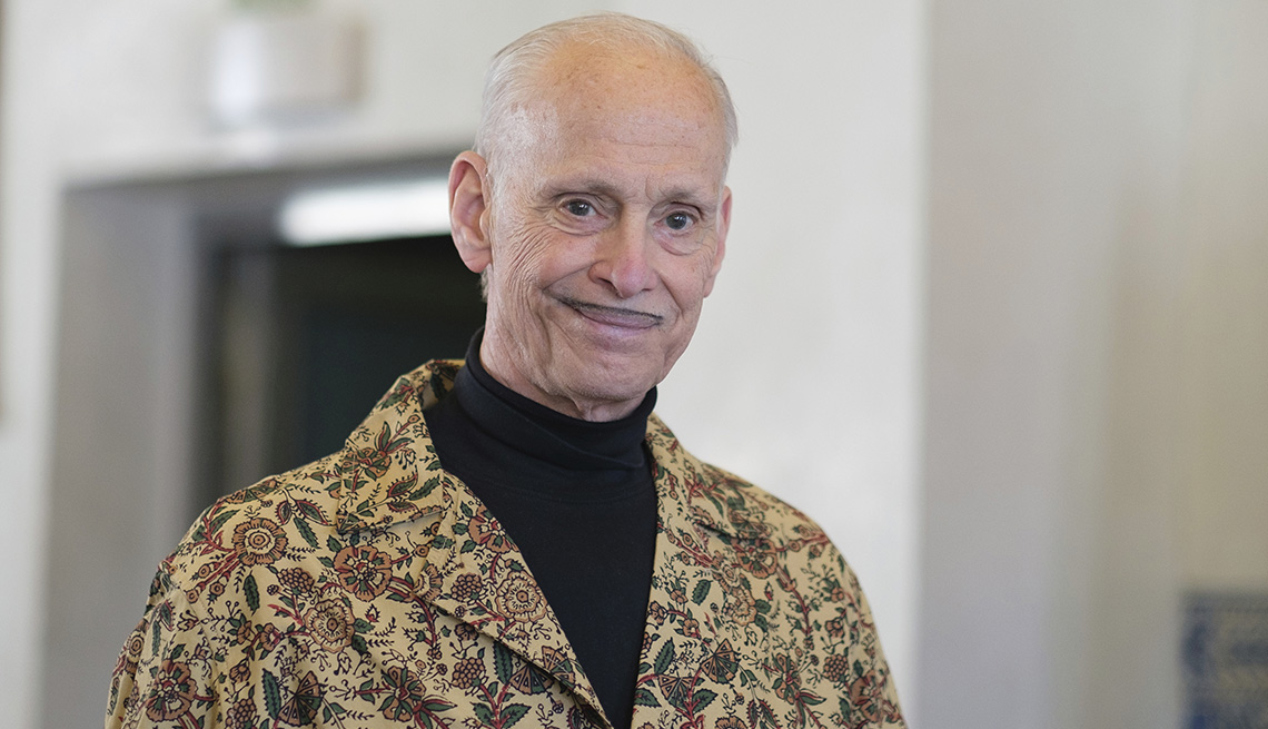 Filmmaker John Waters at the Rizoma Film Festival in Madrid, Spain