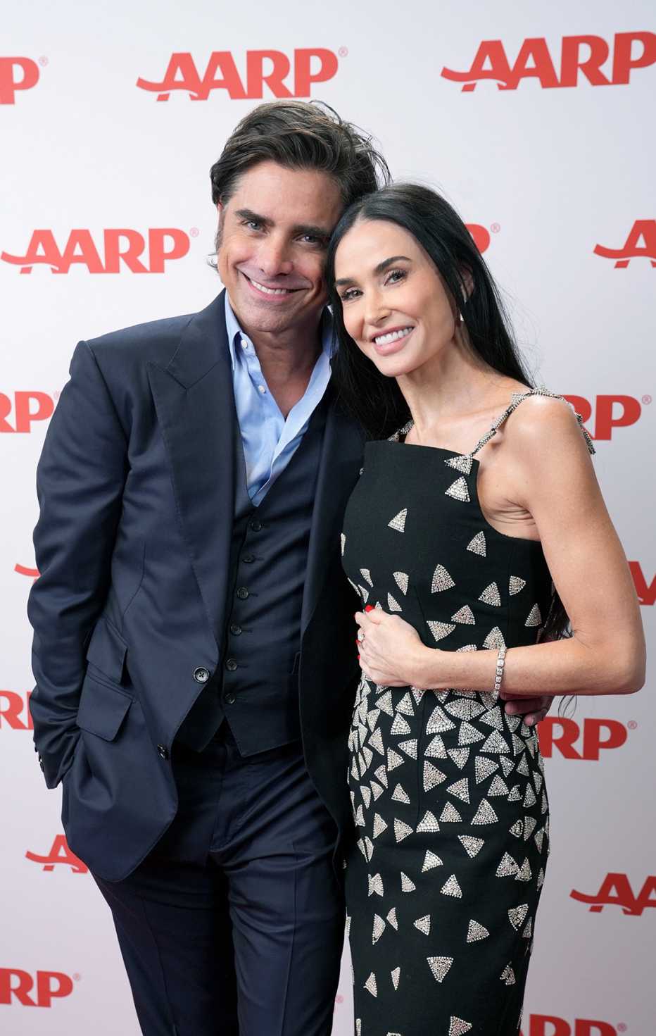 Demi Moore and John Stamos