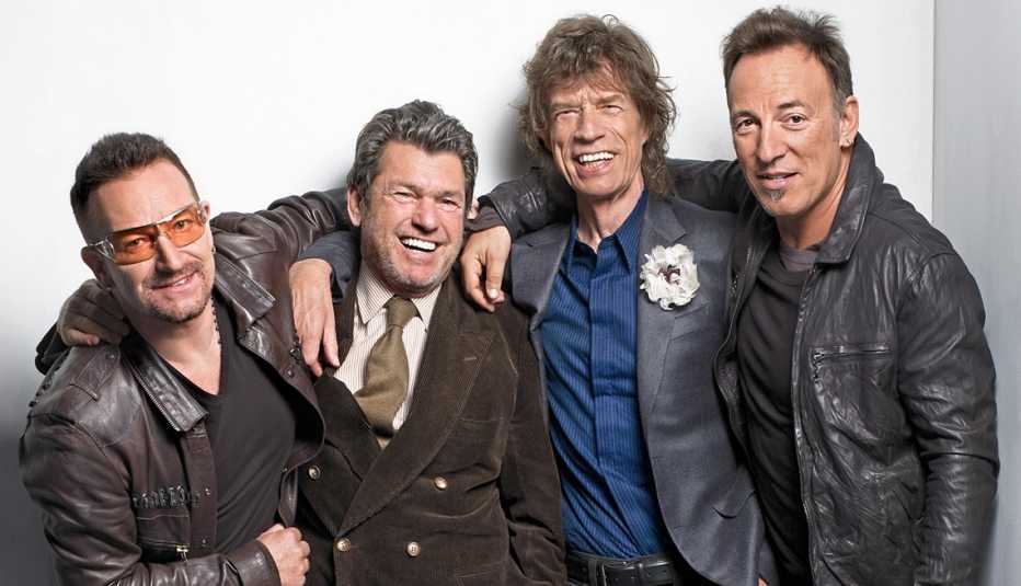 bono jann wenner mick jagger and bruce springsteen