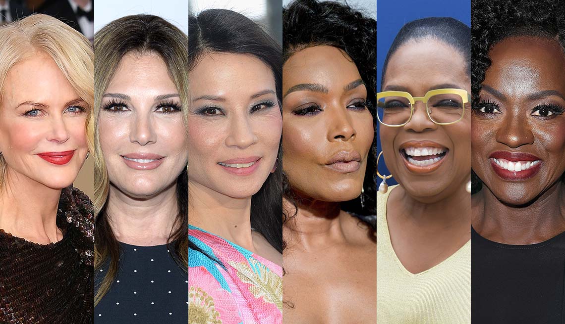 Nicole Kidman, Daisy Fuentes, Lucy Liu, Angela Bassett, Oprah Winfrey, Viola Davis