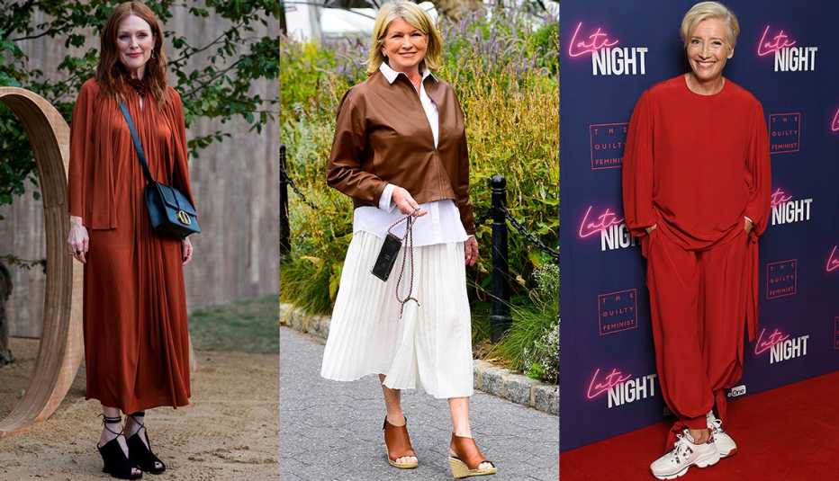 Julianne Moore, Martha Stewart, Emma Thompson