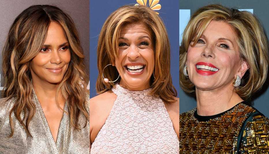 Halle Berry, Hoda Kotb and Christine Baranski