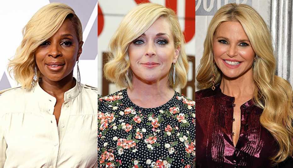 Mary J. Blige, Jane Krakowski and Christie Brinkley