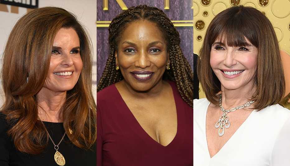 Maria Shriver, Stephanie Mills and Mary Steenburgen