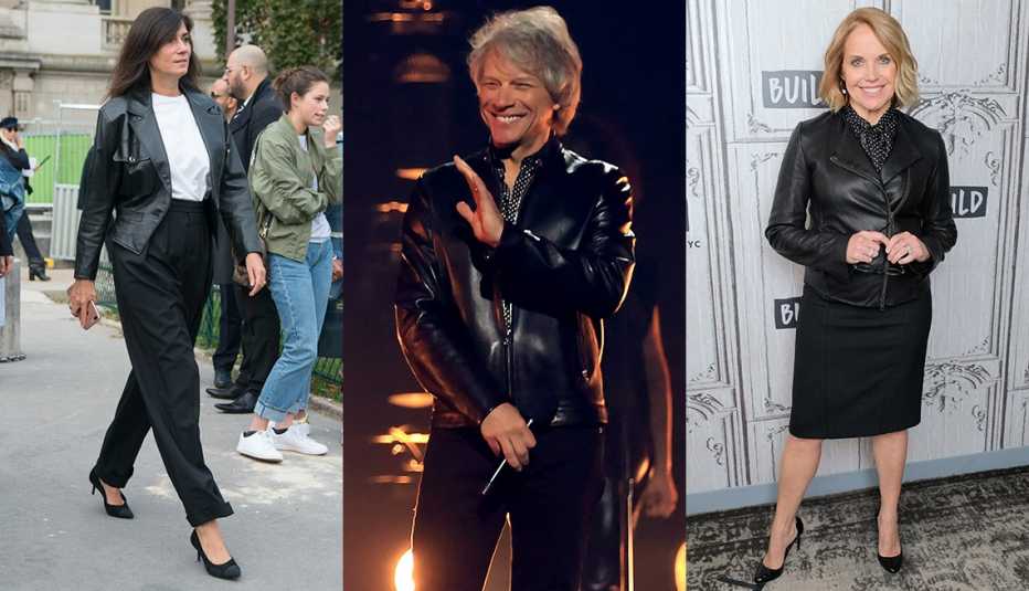 Emmanuelle Alt, Jon Bon Jovi and Katie Couric