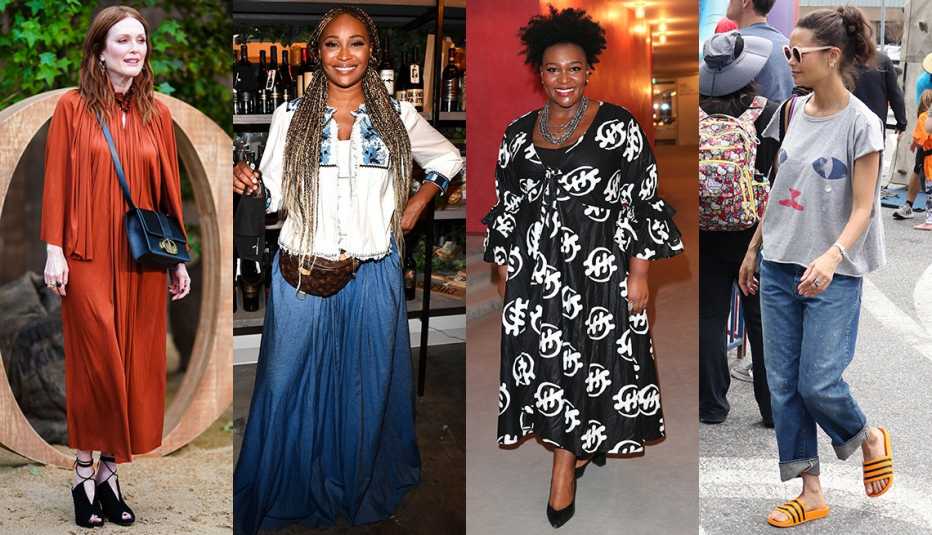Julianne Moore, Cynthia Bailey, Leah Hawkins and Thandie Newton