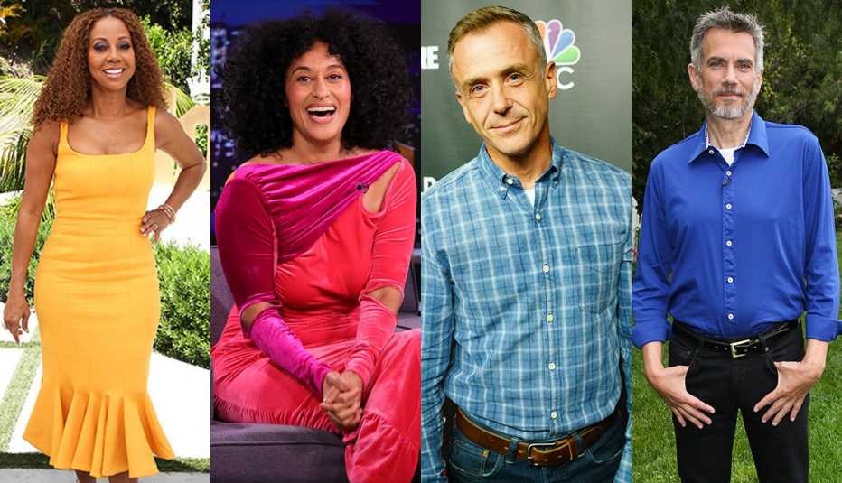 Holly Robinson Peete, Tracee Ellis Ross, David Eigenberg and Robby Benson