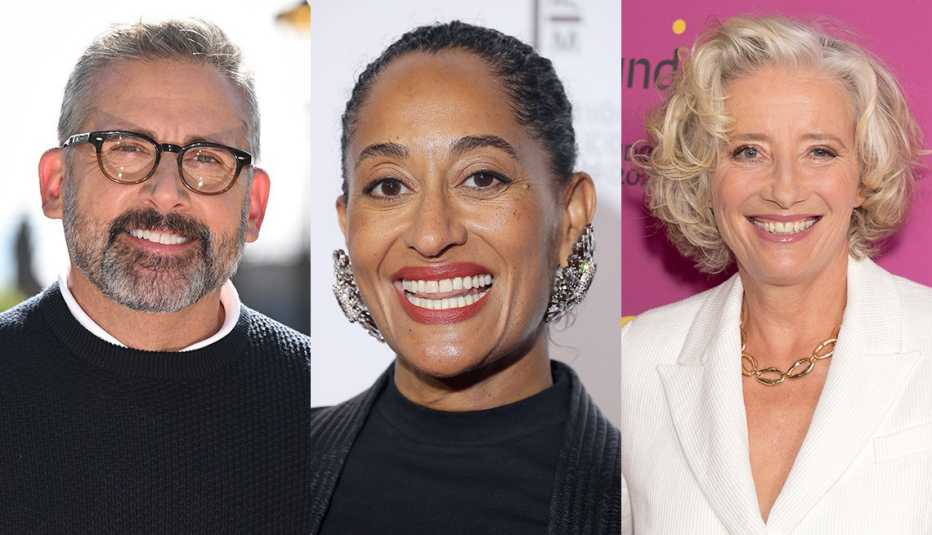 Steve Carell, Tracee Ellis Ross and Emma Thompson