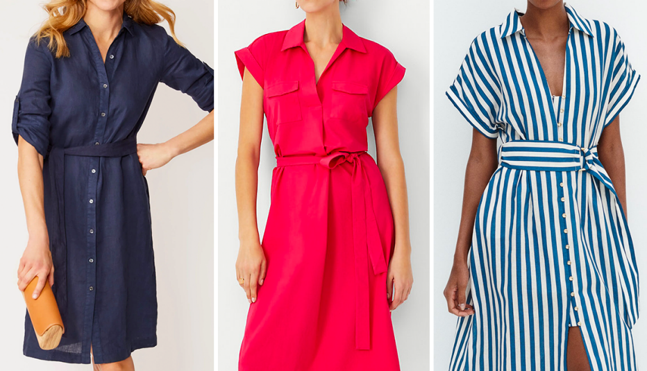 summer shirtdresses