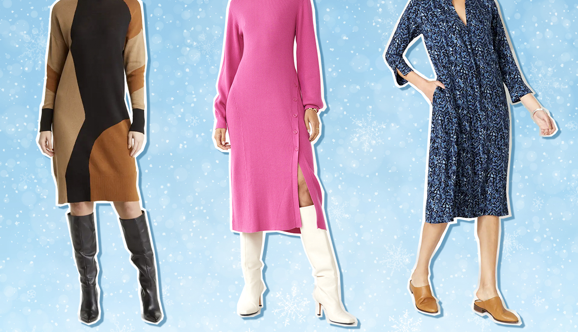cozy dresses for winter