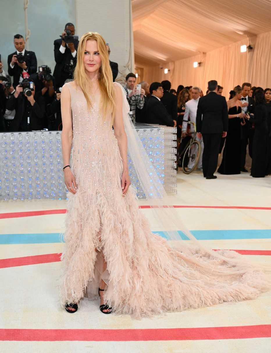 Nicole Kidman at the 2023 Met Gala held at the Metropolitan Museum of Art in New York