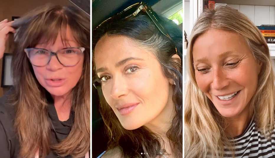 from left to right valerie bertinelli then salma hayek then gwyneth paltrow