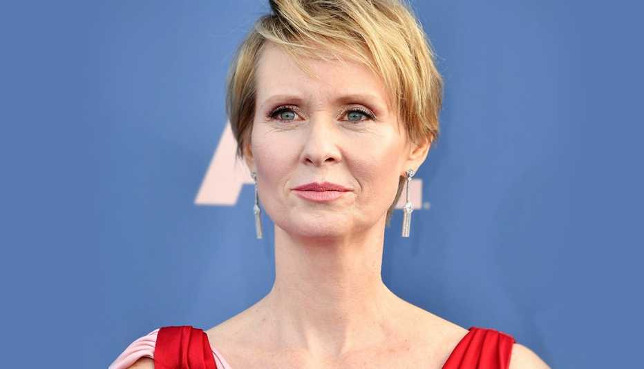 Actress and activist Cynthia Nixon 