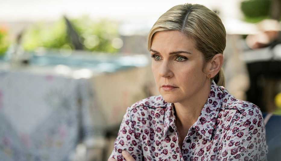 rhea seehorn in a scene from season 6 of the amc series better call saul