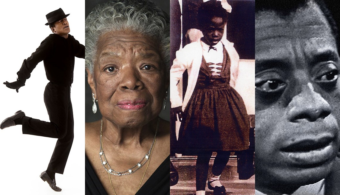 black history month tv programming collage