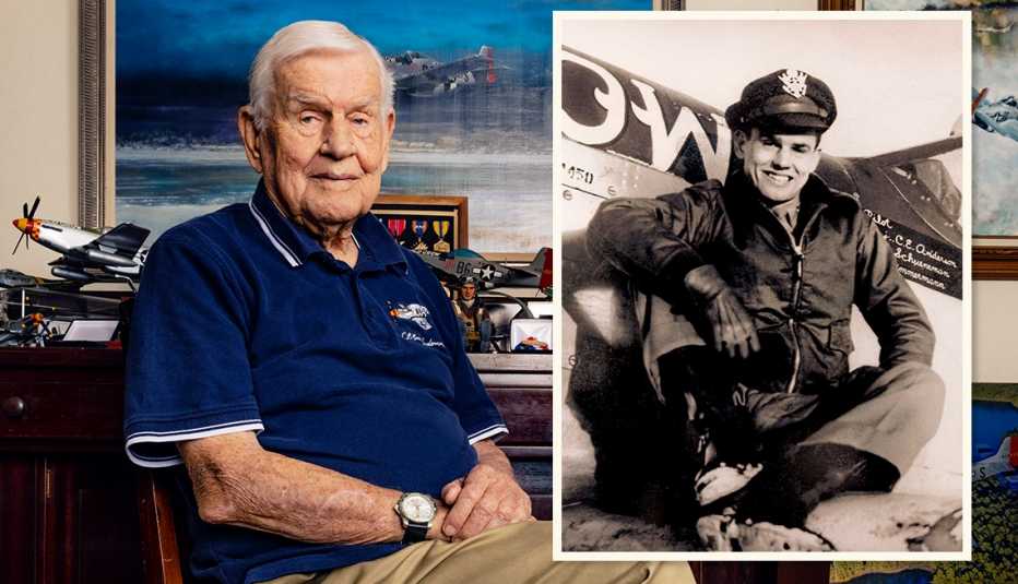 clarence bud anderson world war two polit