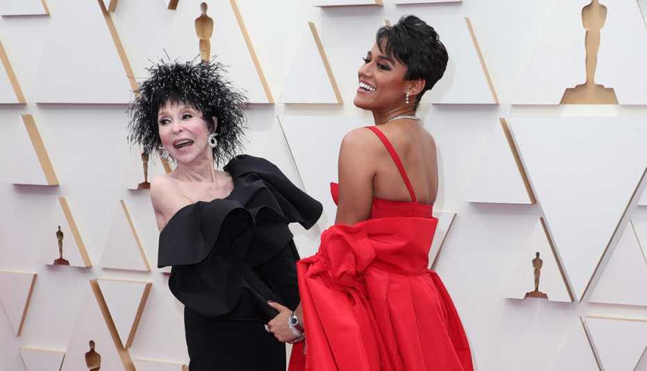 Rita Moreno and Ariana Debose