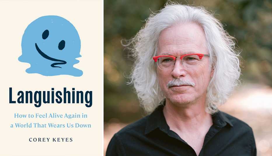 left the book cover for languishing right author corey keyes