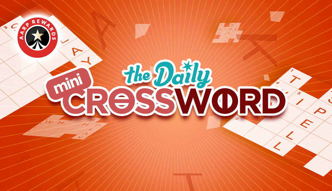 mini crossword promo game art