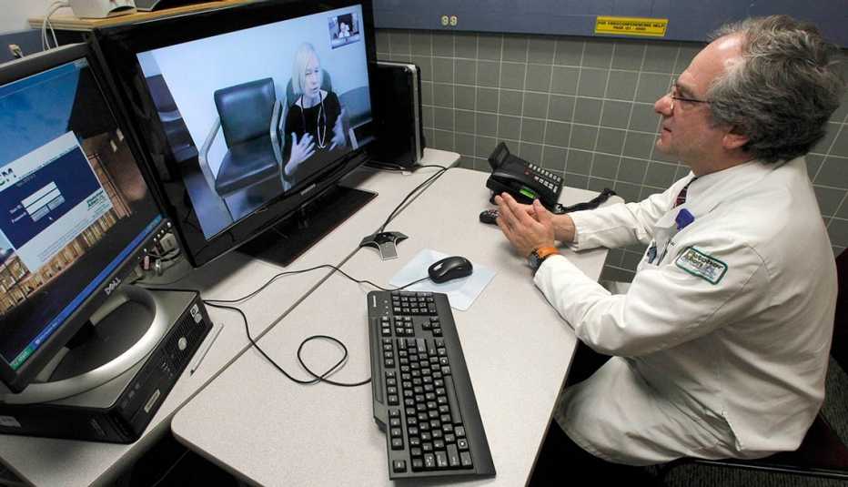 Telemedicine example: Virtual Doctor Visits
