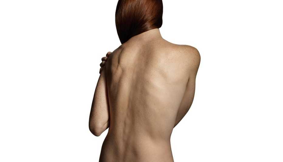 Female's back for Chronic Pain