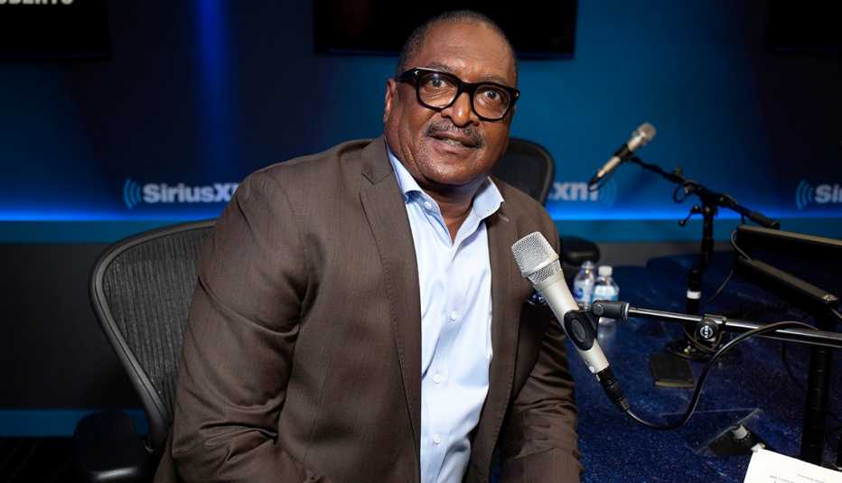 Mathew Knowles visits SiriusXM Studios on June 18, 2019 in New York City
