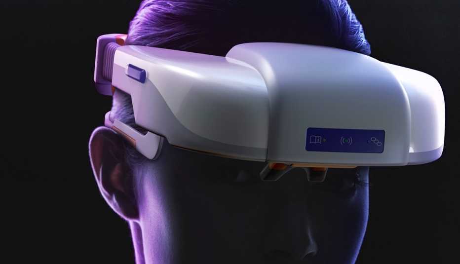 Visor for stroke detection