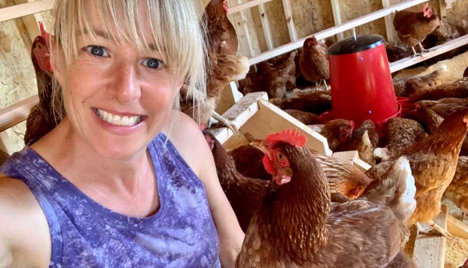 stephanie peterson owner of fruit of the coop in brandon south dakota